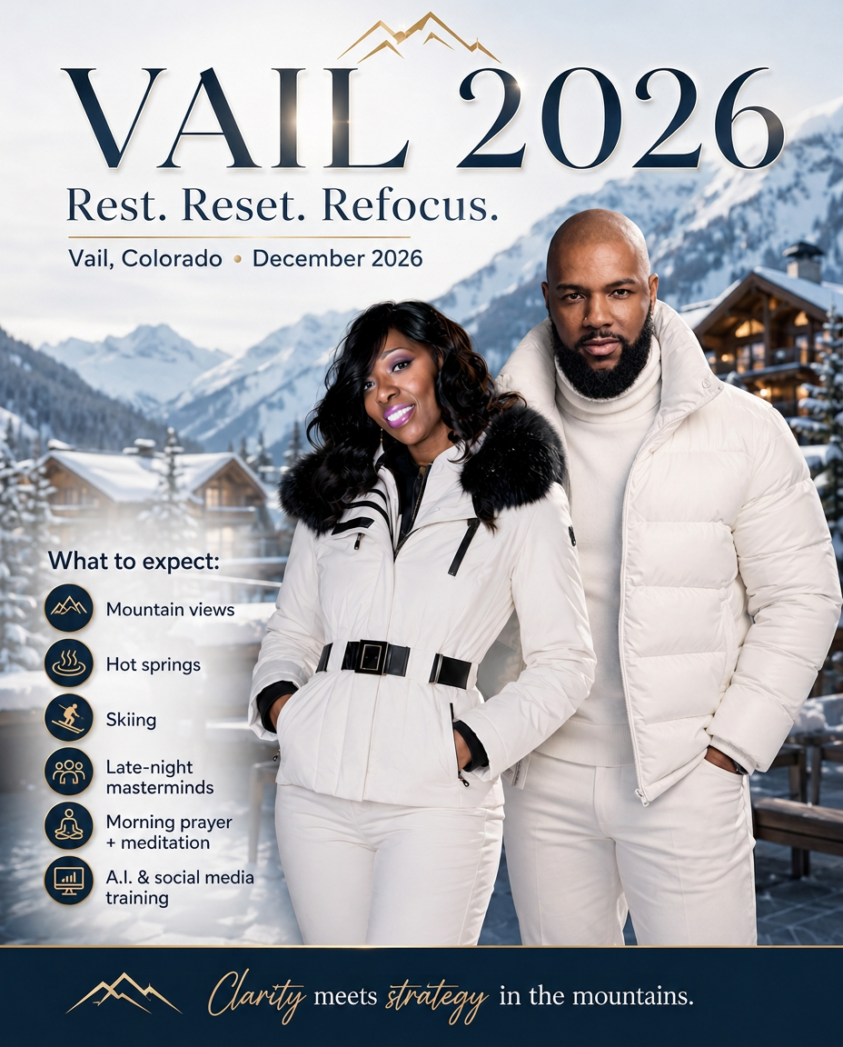 Tia Santiago and Richie Skye in Vail